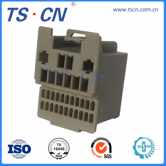 Conector de conjunto de pinos de chicote de fios de conexão de cabo de áudio automático 7288