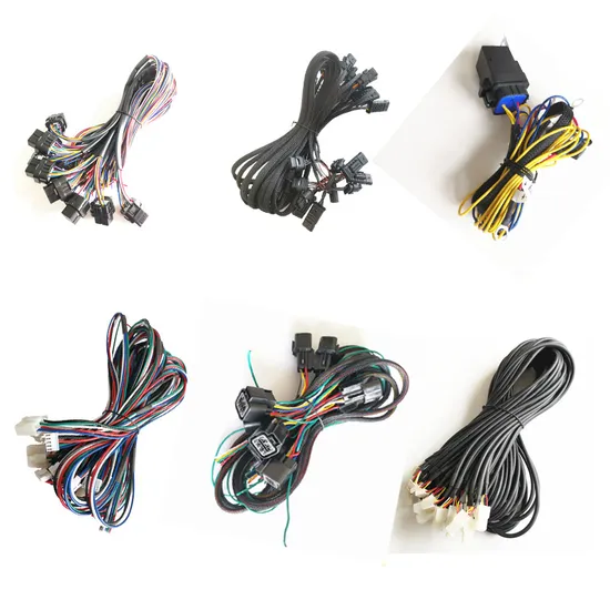 Chicote de fios à prova d'água para garantia de qualidade IATF16949 para conjunto de cabos do sistema de direção com conector Te Molex Aptiv